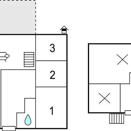 Schönes Haus Mit 3 Schlafzimmern In Ferienhaus
